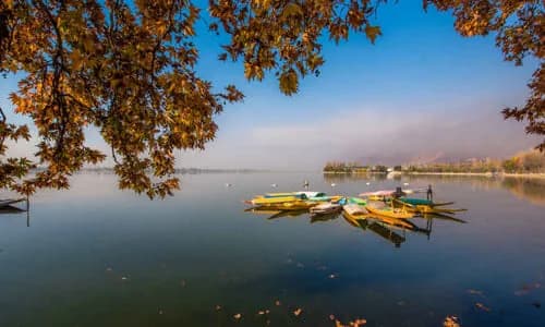 Kashmir scenic circuit through valleys